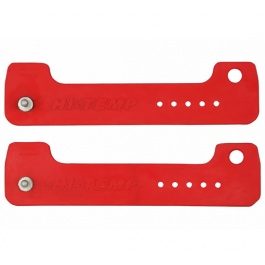 Strap Clamps  - Ten Pairs - Red